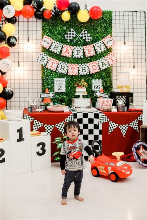 Karas Party Ideas Race Car Birthday Party Karas Party Ideas