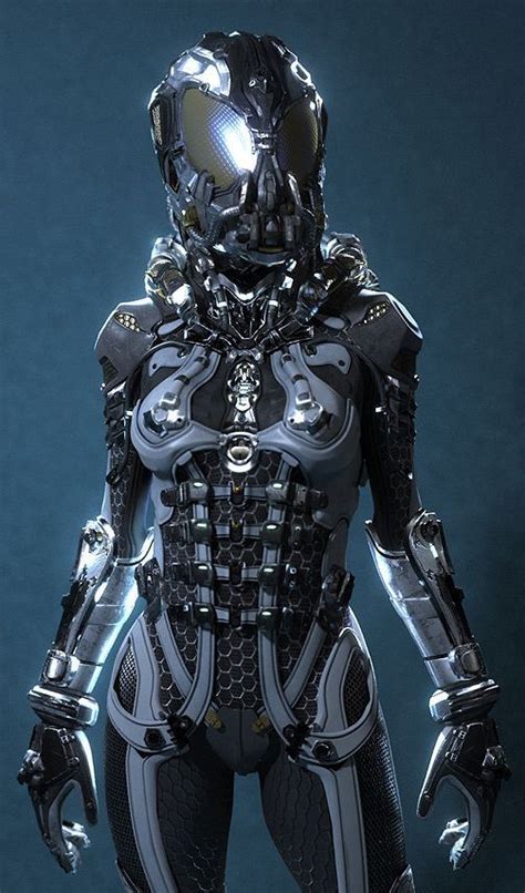Sci Fi Art Futuristic Armour Sci Fi