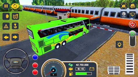 Jugando Juego De Autobús Bus Simulador Youtube