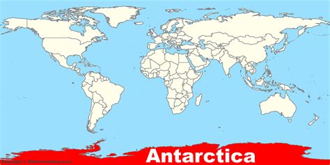 Where Is Antarctica On The World Map Cyndiimenna