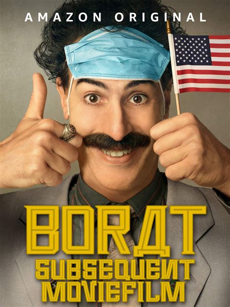 À Voir Sur Amazon Prime Video Borat 2 Sacha Baron Cohen Vs Trump