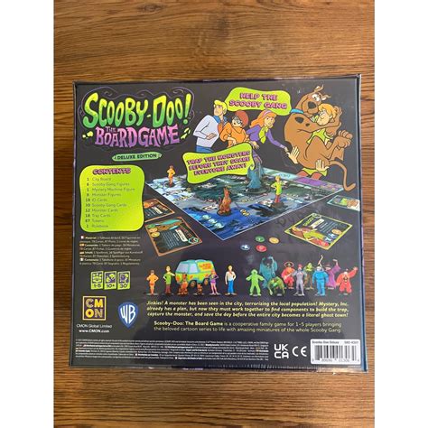 Scooby Doo Board Game Deluxe Edition Game The Wandering Dragon Game