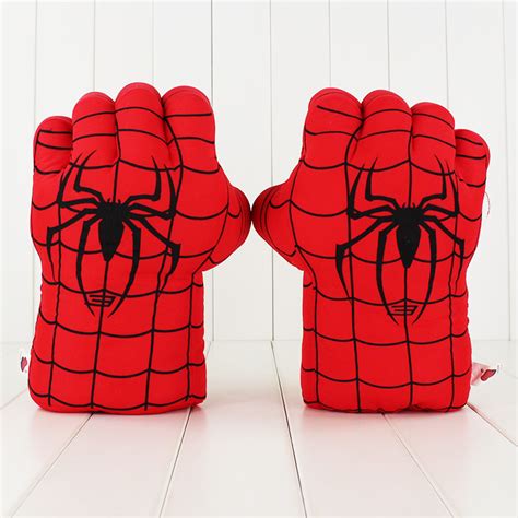 1pair Spiderman Glove Avengers Super Hero Gauntlet Boxing Cosplay