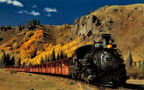 Train Steam Locomotive Landscape Hd Wallpapers