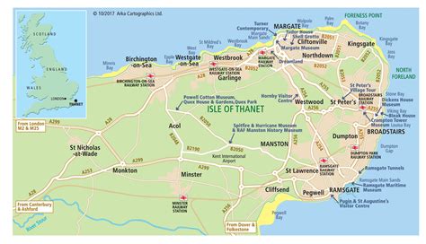 Map Of Margate Kent