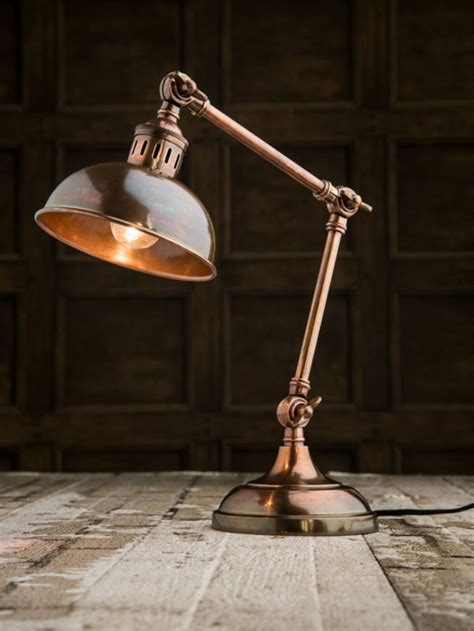 Copper Desk Lamp Desk Lamp Lamp Modern Desk Lamp