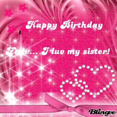 Nov 12, 2018 · happy birthday sister dear sister gif sd gif hd gif mp4. Happy Birthday Fede! I love you my little sister! Picture ...