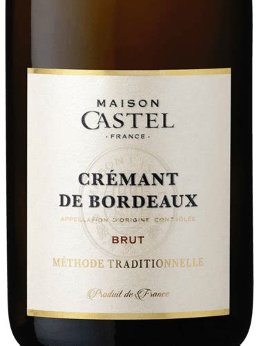 Maison Castel Crémant de Bordeaux Brut Vivino Australia