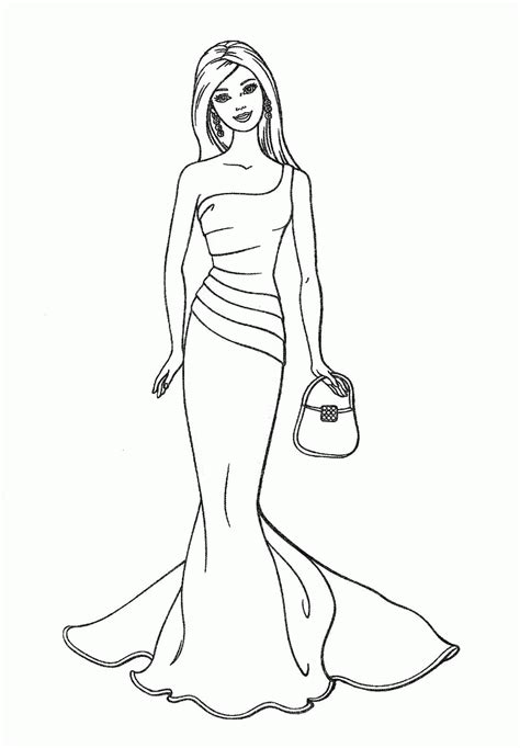 Free Printable Barbie Coloring Pages Clip Art Library Hot Sex 732 The