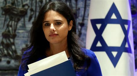 Ex Israeli Justice Minister Shaked To Head New Right Party