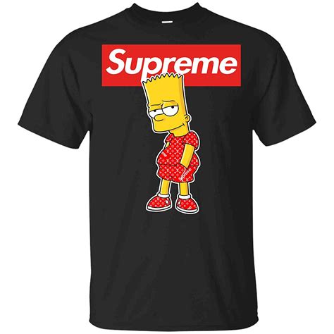 Supreme Bart Simpson T Shirt Kinihax