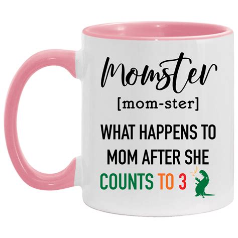 Momster Accent Coffee Mug Oz Mother S Day Gifts Birthday Gifts For Mom Best Gifts For Mom