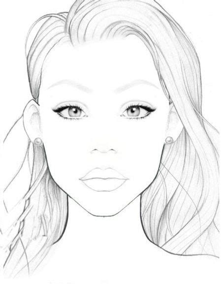Printable Face Charts For Makeup