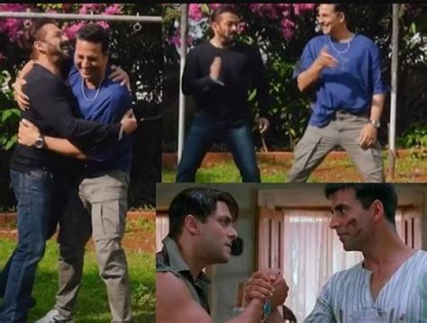 Akshay Kumar And Salman Khan Dance Together After 17 Years Video Goes Viral Newstrack English 1