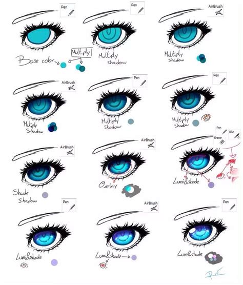 How To Draw Eyes Eye Drawing Tutorials Anime Eye Drawing Eye Drawing