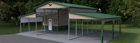 Custom Metal Barns Galvanized Steel Buildings Eagle Carports