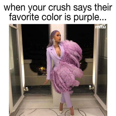 Memes When Your Crush Says Their Favorite Color Is