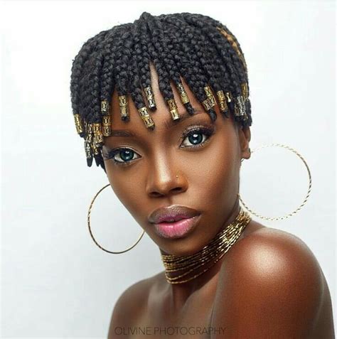 Trending Hairstyle Alert Box Braids With Fringe Humour And Style
