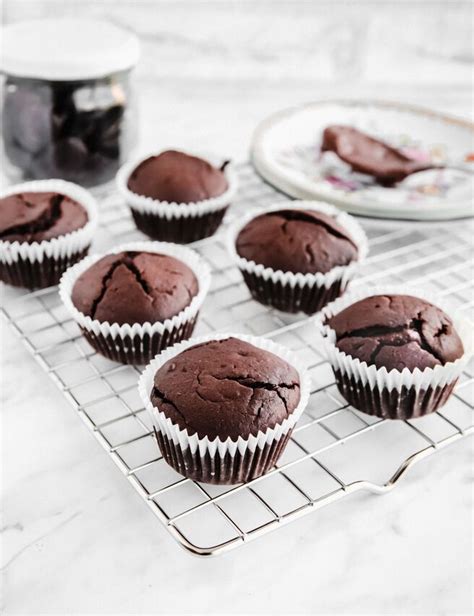 Vegan Chocolate Muffins Recipe Double Chocolate Muffins Vegan