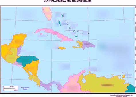 Central America Political Map Diagram Quizlet
