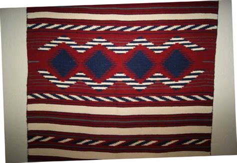 Contemporary Navajo Childs Blanket Weaving