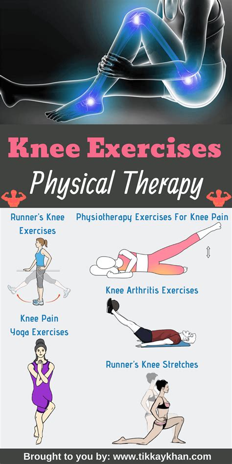 Knee Exercises Physical Therapy For Knee Pain Tikkay Khan