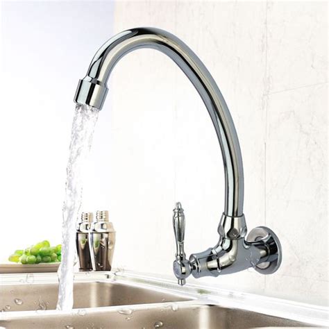 Kitchen Sink Faucets Deck Mounted Vs Wall Mounted