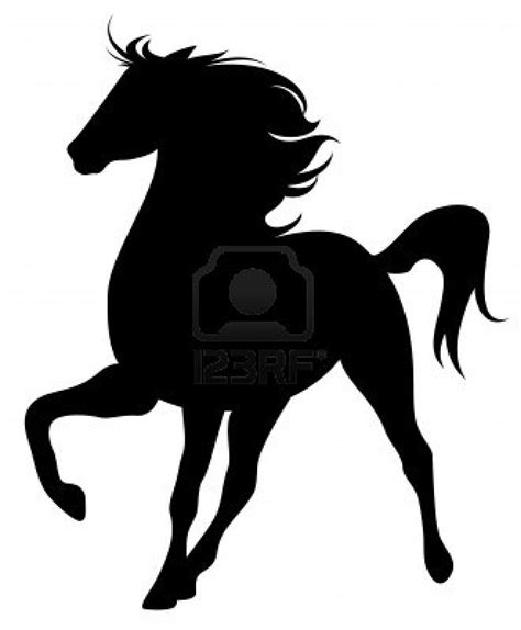 Running Horse Silhouette Clip Art At Getdrawings Free