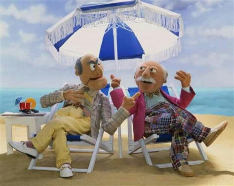 Waldorf And Statler On Vacation Muppets The Muppet Show The Muppet
