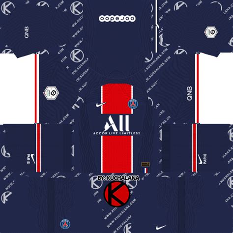 L'effectif complet du psg pour la saison. Paris Saint-Germain PSG Nike Kits 2020/2021 - DLS 2019 Kits