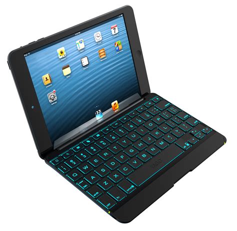 Ipad Mini Keyboard Cases With Backlit Keys Arrive From Zagg