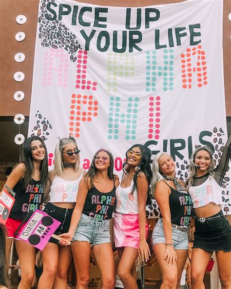 Arizona State Alpha Phi On Instagram “spice Up Your Life With Alpha Phi 💥🕺 Pc18 Welcome To The