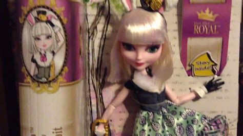 Ever After High Bunny Blanc Doll Review Youtube