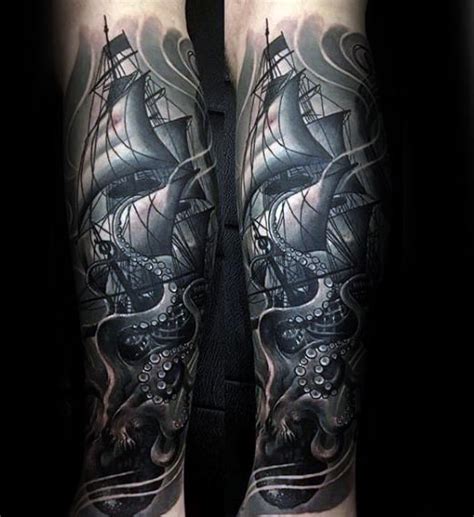 Hand tattoos for men are bold and rebellious. 50 Octopus Sleeve Tattoo Designs For Men - Manly Ink Ideas