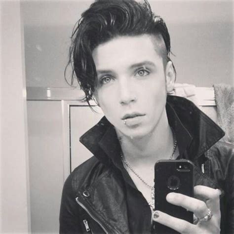 My personal opinion is that i like his old hair better. Andy Biersack Hairstyle Name - Best Haircut 2020
