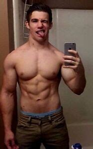 Shirtless Male Beefcake Muscular Body Frat Jock Dude Tongue Out PHOTO X D EBay