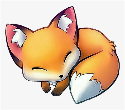 Baby Fox Cartoon Thewisedesigner