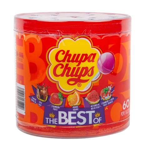 Chupa Chups Assorted The Best Of Oz Count Tub Nassau Candy