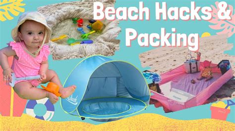 Baby And Toddler Beach Essentials Beach Tips And Hacks Pack With Me