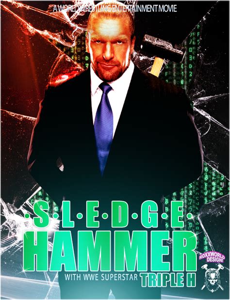 Triple H Sledge Hammer Wwe By Roxx81 On Deviantart