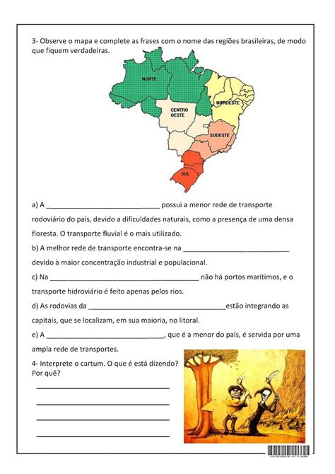 Texto Com Atividades Sobre A Formação Do Território Brasileiro Edulearn