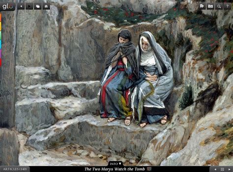 The Two Marys Watch The Tomb By James Jacques Joseph Tissot Art Inspiration Artist Art