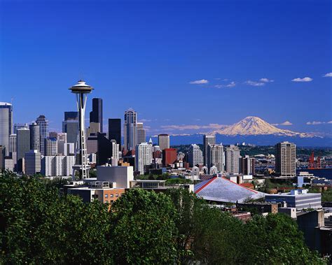 Free Download Skyline Of Seattle In Washington State 1280x1024 For