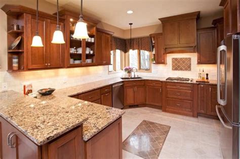 What are the best granite countertops for cherry cabinets? cambria berkley quartz countertops with cherry cabinets ...