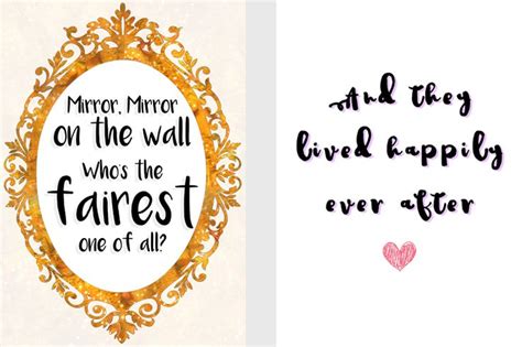 Free Disney Printables Disney Quote Prints Mirror Mirror On The Wall