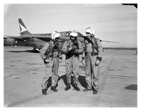 B 58 Flight Crew With Ap In Background Side 1 Of 1 The Portal To