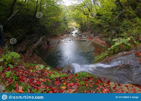 Erfelek Waterfalls Hiking Area Sinop Turkey Editorial Stock Image