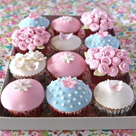 Mothers Day Iced Cupcakes Recipe How To Make Mothers Day Iced Cupcakes Baking Mad
