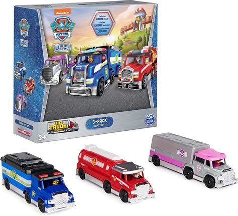Paw Patrol True Metal Chase Marshall And Skye Collectible Big Truck