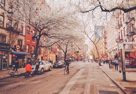 Wallpaper City Street Cityscape Road New York City Town Spring
